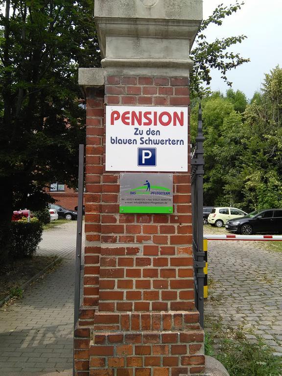 Zu Den Blauen Schwertern Meissen Hotell Eksteriør bilde