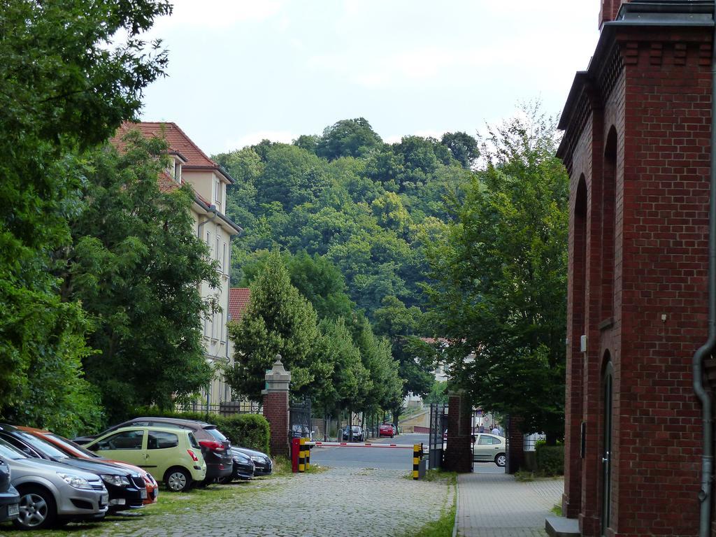 Zu Den Blauen Schwertern Meissen Hotell Eksteriør bilde